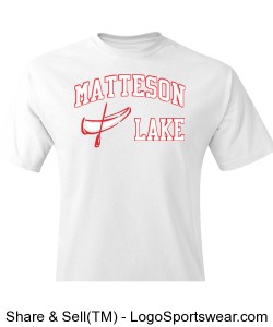 Matteson Lake KIDS White Design Zoom
